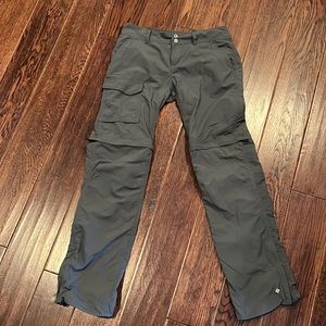 Columbia convertible hiking pants size 4 short